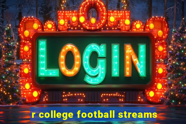 r college football streams